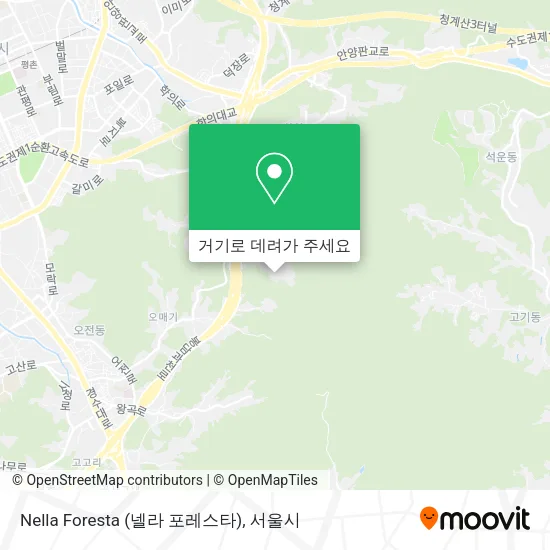 Nella Foresta (넬라 포레스타) 지도