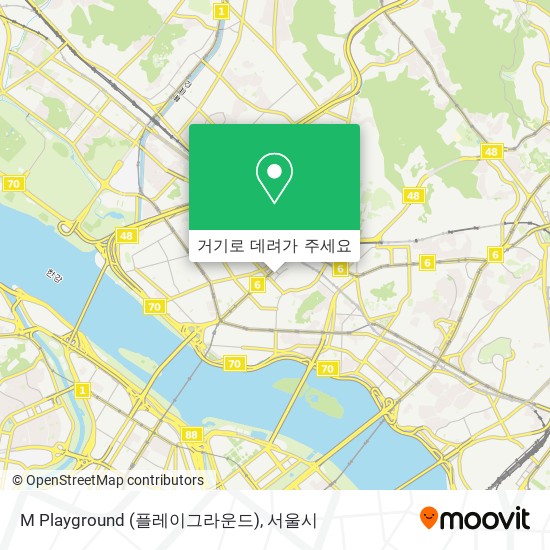 M Playground (플레이그라운드) 지도
