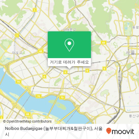 Nolboo Budaejjigae (놀부부대찌개&철판구이) 지도