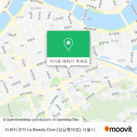 라뷰티코아 La Beauty Core (강남롯데점) 지도