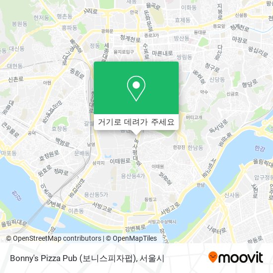 Bonny's Pizza Pub (보니스피자펍) 지도