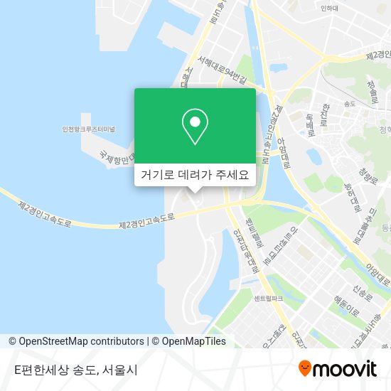 E편한세상 송도 지도