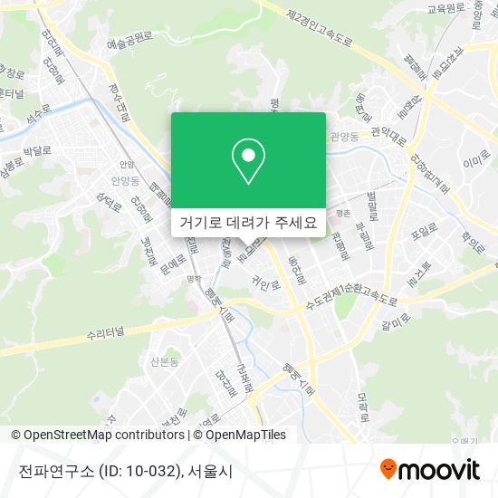 전파연구소 (ID: 10-032) 지도