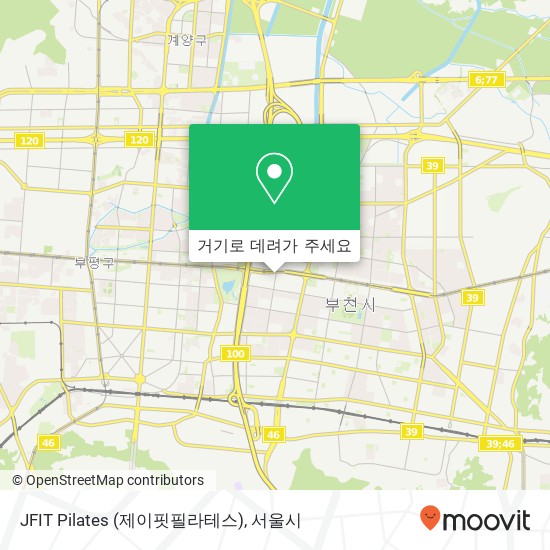 JFIT Pilates (제이핏필라테스) 지도