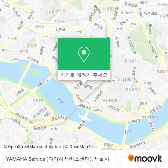 YAMAHA Service (야마하서비스센터) 지도