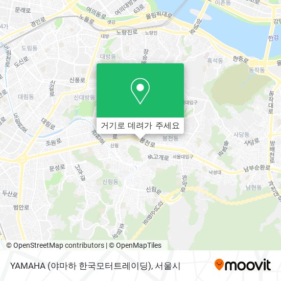 YAMAHA (야마하 한국모터트레이딩) 지도