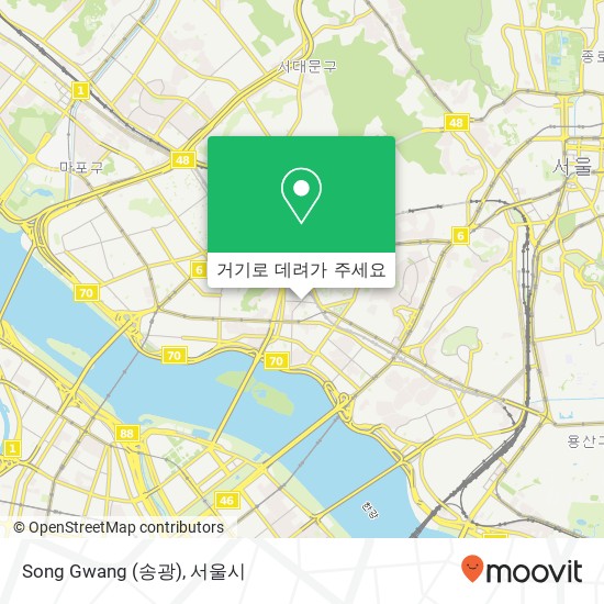 Song Gwang (송광) 지도