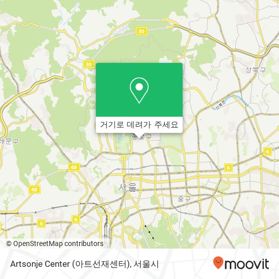 Artsonje Center (아트선재센터) 지도