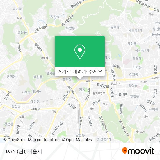 DAN (단) 지도