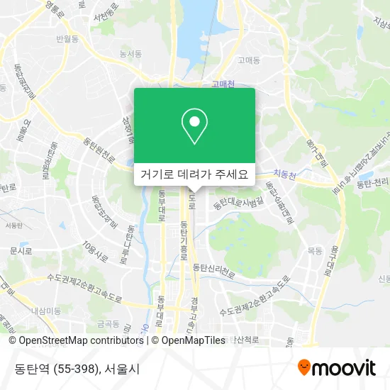 동탄역 (55-398) 지도