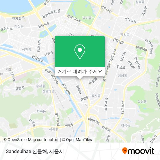 Sandeulhae 산들해 지도