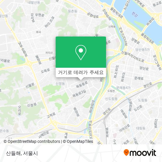 산들해 지도