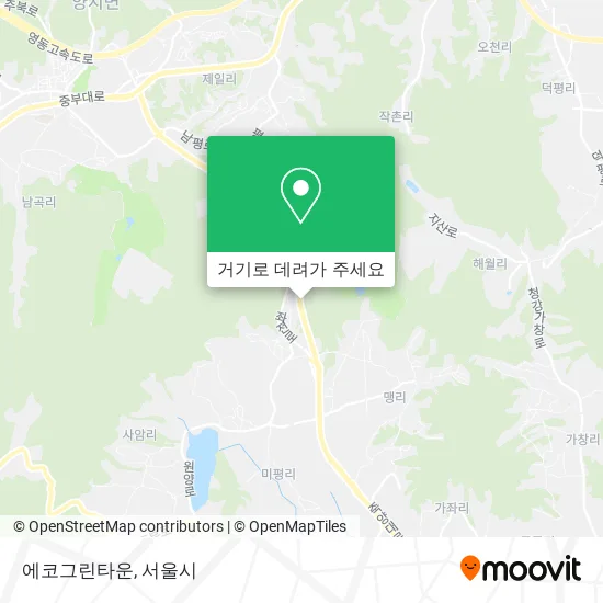 에코그린타운 지도