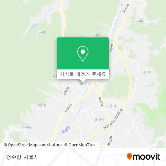 청수탕 지도