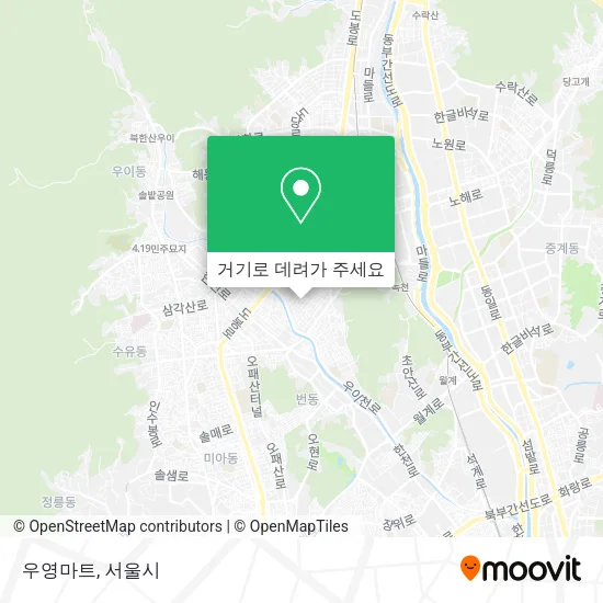 우영마트 지도