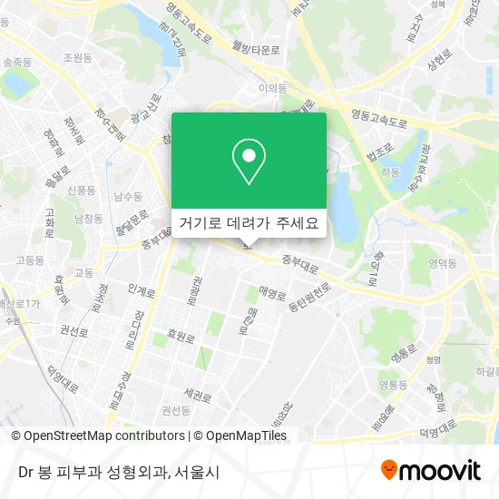 Dr 봉 피부과 성형외과 지도