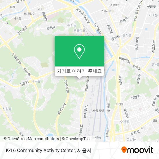 K-16 Community Activity Center 지도