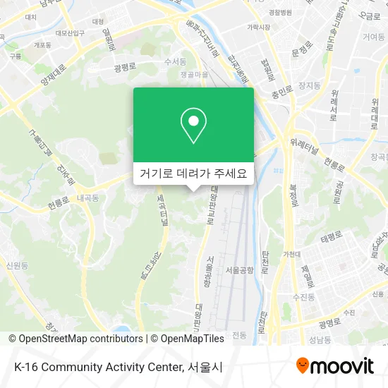 K-16 Community Activity Center 지도