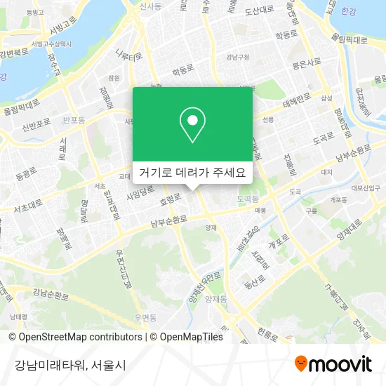 강남미래타워 지도