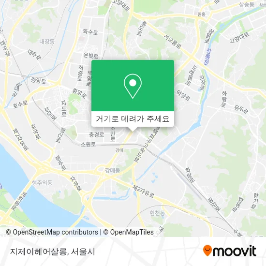 지제이헤어살롱 지도