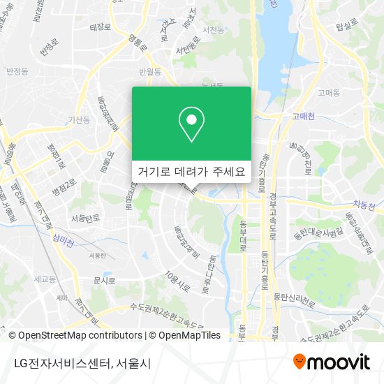 LG전자서비스센터 지도