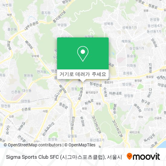 Sigma Sports Club SFC (시그마스포츠클럽) 지도