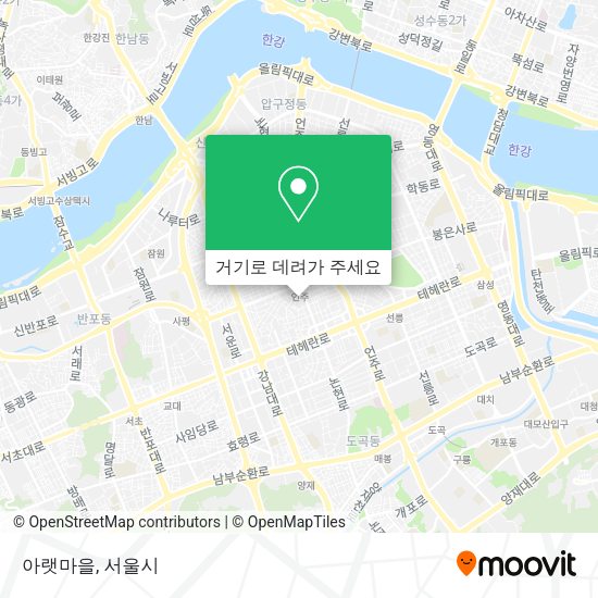 아랫마을 지도