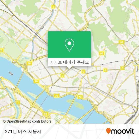 271번 버스 지도