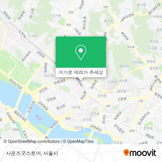 사운즈굿스토어 지도