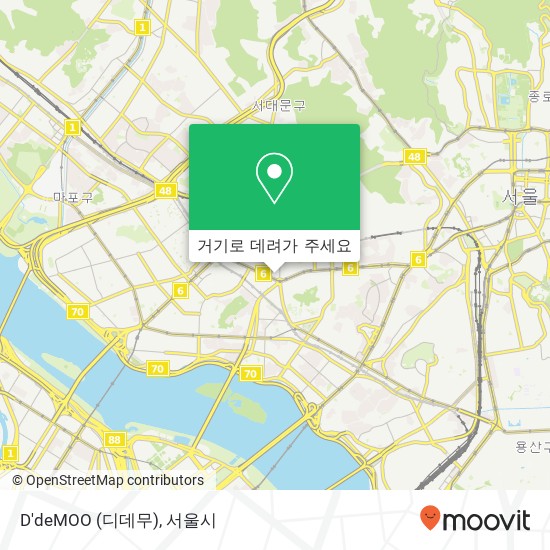 D'deMOO (디데무) 지도