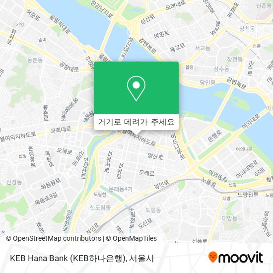 KEB Hana Bank (KEB하나은행) 지도