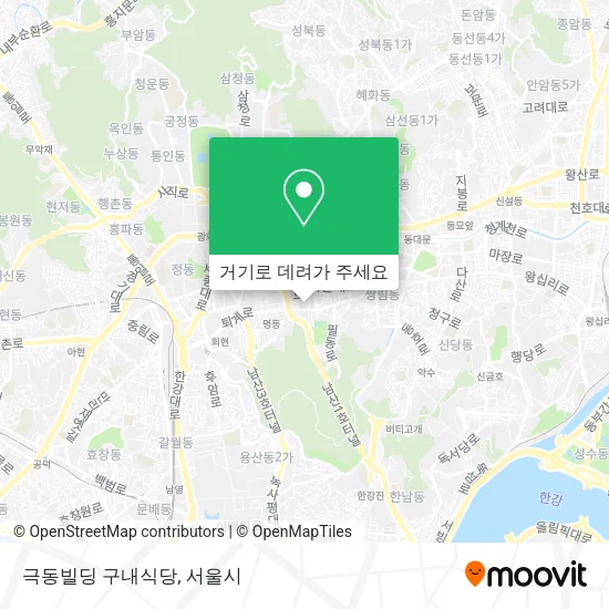 극동빌딩 구내식당 지도
