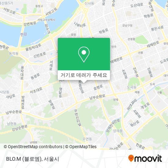 BLO.M (블로엠) 지도