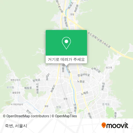 죽변 지도