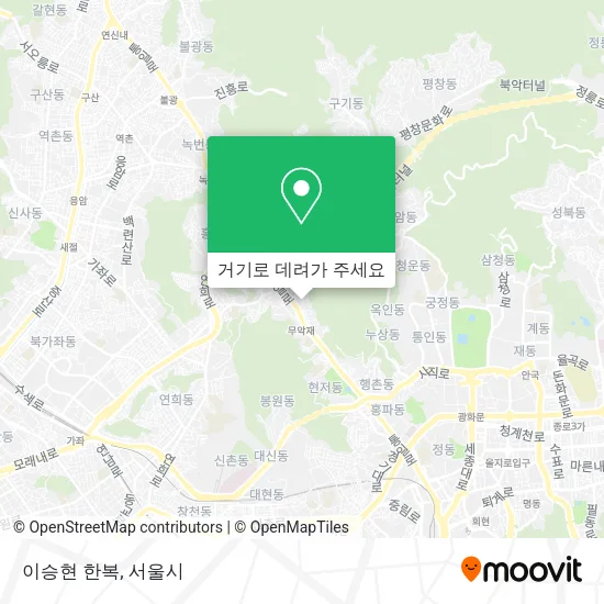이승현 한복 지도