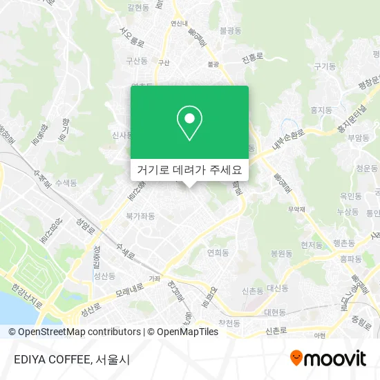 EDIYA COFFEE 지도