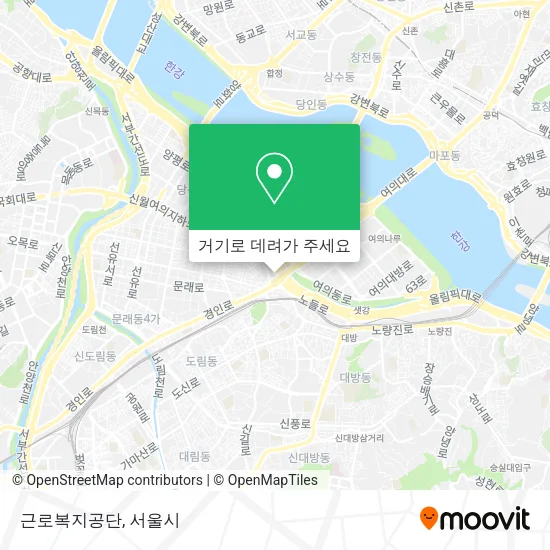 근로복지공단 지도