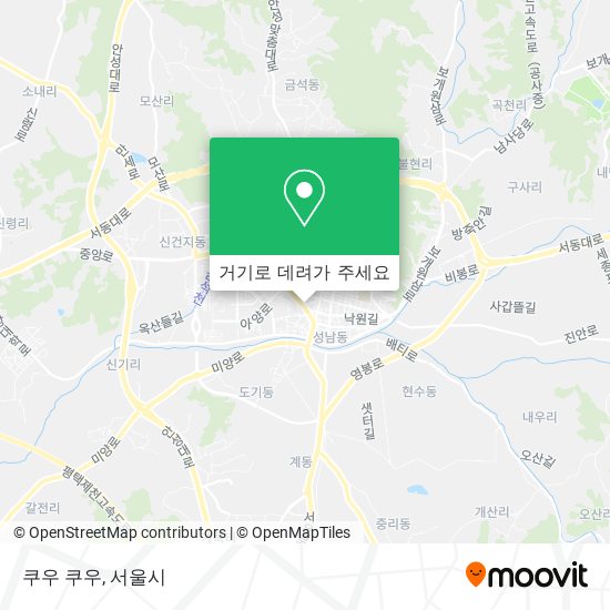 쿠우 쿠우 지도