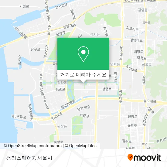 청라스퀘어7 지도