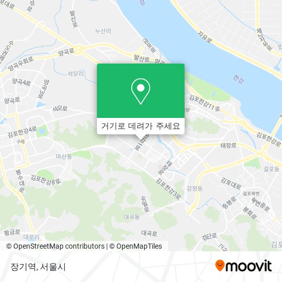 장기역 지도