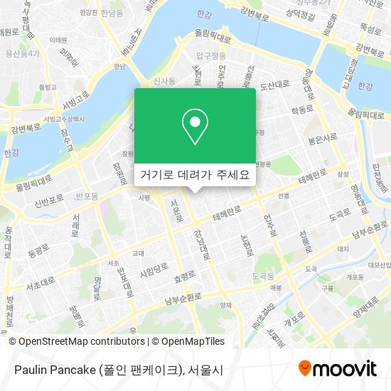 Paulin Pancake (폴인 팬케이크) 지도