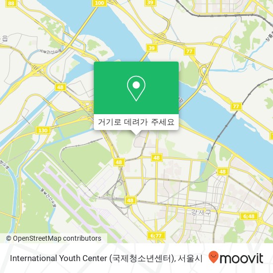 International Youth Center (국제청소년센터) 지도