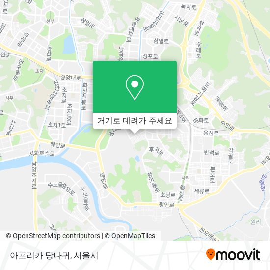 아프리카 당나귀 지도