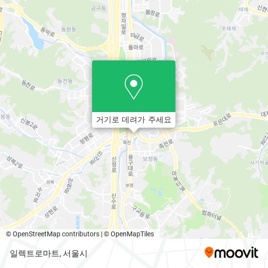 일렉트로마트 지도
