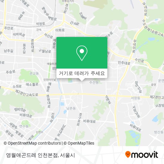 영월애곤드레 인천본점 지도