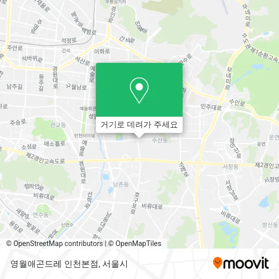 영월애곤드레 인천본점 지도