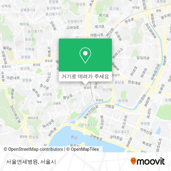 서울연세병원 지도