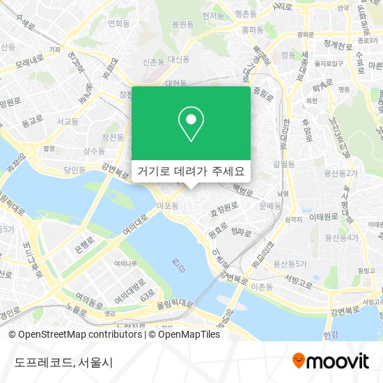 도프레코드 지도