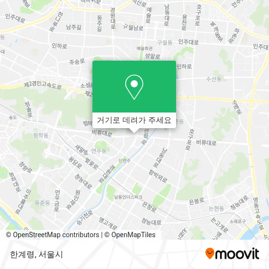 한계령 지도