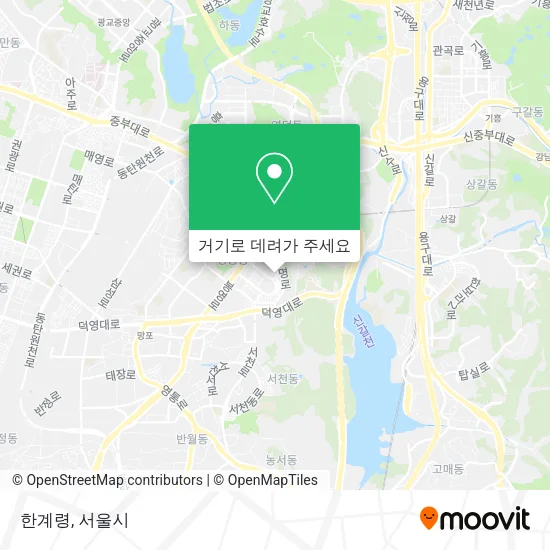 한계령 지도